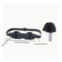 Handsunrestricted Wearable Belt Fan Slim Design Belt Fan Lightweight Compact for Commuters