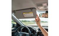 Without Sunroof Left Side Sun Visor Replacement Sun Visor with Mirror Glare Reduction Protection for DIY Mechanics