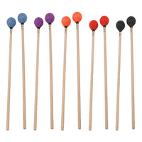 Intermediate Marimba Mallets with Maple Handles and Yarn Wrapping (Pair)