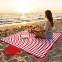 Picnic Blanket and Garden Rug for Fun, Waterproof Picnic Blanket and Camping Mat, 600D Oxford Cloth Waterproof Mat, 0.85kg