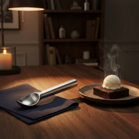 Stainless Steel Ice Cream Scoop Brushed Finish Ice Cream Scoop Single-Piece