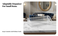 Stepped Cosmetic Rack Transparent Display Stand Large Capacity for Collectors