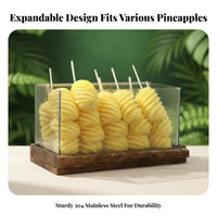Professional Pineapple Peeling Machine Sturdy Duty Professional Pineapple Peeling Tool Fruit Processing Tool Long-Lasting