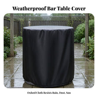 Custom Fit Patio Drink Table Table Cover