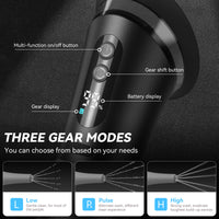Electric Ear Cleaner with Ear Spoon Set, Black, ABS+PC+Silicon