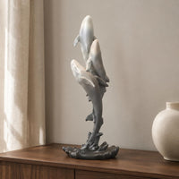 Sea Creature Statue Gift Idea Sea Creature Sculpture Modern Aesthetic for Office