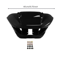 Motorcycle Front Fairing Custom Front Windshield Easy to Install Wind Deflector for Highway Cruising