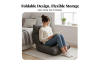Single-Person Adjustable Floor Sofa Foldable Design Lounge Seat for Bay opening