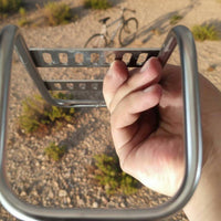 Stable Load Support Gravel Bike Front Rack Lightweight Front Fork Cargo Rack No Rattle for Cycling