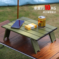 Cloudend Mini Folding Aluminum Table for Outdoor Camping