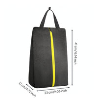 Portable Shoe Storage Bag with Carabiner Lightweight Shoe Storage Bag Long-Lasting Foldable for Travelers