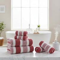 8 Pieces Washroom Towels High Absorbent Home Textiles for Couples