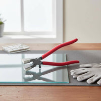 Adjustable Glass-and-Tile Carbon Steel Tile Nippers Screw Adjustment