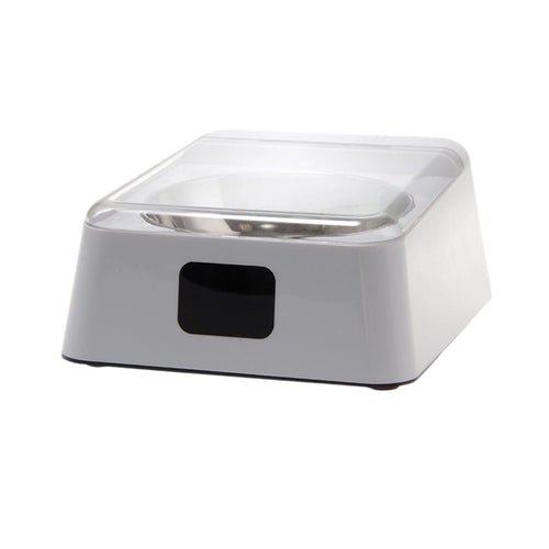 Automatic Pet Feeder Flip-Top Food Dispenser Transparent for Cats, Small Dogs