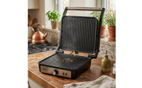 Easy to Clean Panini Press 2000W Sandwich Maker Nonstick Countertop Grill with Non-Stick Plates Electric for Students, Small Kitchens, Dorm Rooms