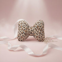 Bowknot Pillow Gathered Centered Accent Back Cushion 3D for Chair, Bedroom