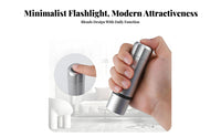 Wall Mounted Flashlight Compact Size Emergency Wall Torch Battery Powered Mini Flashlight with Holder for Visitors, Guesthouse, Apartment, Restaurant
