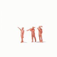 3 Pieces Construction Worker Figures Tiny Figurines Collectible for Collectors