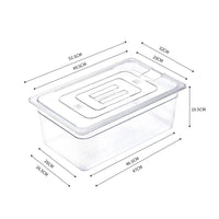 11L Sous Vide Container Clear Immersion Circulator Tub for Kitchen