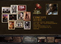 工业风吊灯复古怀旧餐厅奶茶店单头铁锅盖吊灯酒吧台创意个性灯具 40cm白灯罩（15瓦三色变光）