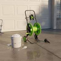 Push Hose Reel Carrier Triangular Base Outdoor Storage ABS Plastic for Yard