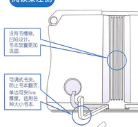 阅读架看书架读书架支架小学生用单手翻书儿童简易桌上桌面夹书器书靠可折叠打字架多功能书立架书挡板便携式 灰色