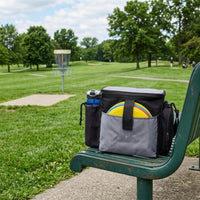 Disc Throwing Game Bag with Shoulder Strap Compact Disc Throwing Game Bag Secure for Outdoor Athletes