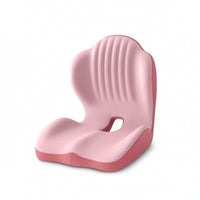 Seat Cushion with Backrest Integrated Pad Contoured for Dorm Room, Gamers