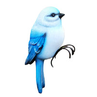 Resin Bird Ornament Feather Texture Garden Decor Easy to Hang for Potted Plants