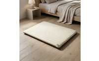 Cushioned Air Mattress with Built-in Pump Waterproof Inflatable Air Bed Portable Inflatable Mattress Electric for Guests