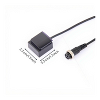 Automatic detector Faucet, Infrared Control Box, contactlessless Bathroom Sink faucet, Hot & Cold, Deck Mount, Nocontactless
