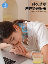 2026新款夏日清凉冰脖颈圈户外运动降温神器方便携带可调节冰贴
