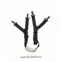 Y-Shaped Helmet Strap with Chin Cup Universal Helmet Chin Strap Secure Long-Lasting for Construction Workers, Riding