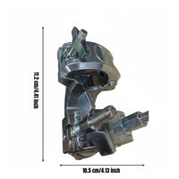 Drum Rack Clamp Easy Installation Right Angle Drum Clamp Percussion Rack Mounting Bracket for Practice Room