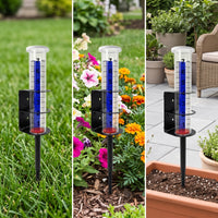 Rain Gauge with Ground Stake Easy to Read for Gardens, Yards, Gardeners, Farmers