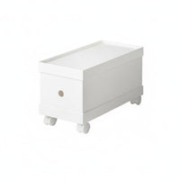 Rolling Bin with Lid Large Capacity Storage Container Installunobstructed for Students