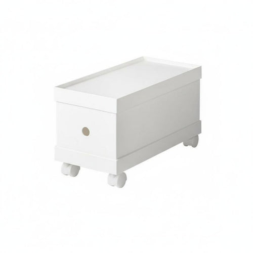 Rolling Bin with Lid Large Capacity Storage Container Installunobstructed for Students