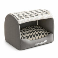 Cave Bed with Blanket Covered Burrow Bed Cushioned for Bedroom