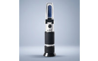 Handheld Refractometer ATC Optical Refractometer Tester Automatic Temperature Compensation Meter Two-scaleScale for Technicians