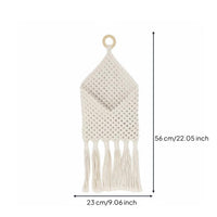 Woven Wall Net Eco-Friendly Woven Wall Decor Cotton Cord
