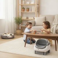 Open-Top Automatic Litter Box Electric Self-Cleaning Cat Litter Box Pet Supply Handsunattended Low Maintenance for Indoor