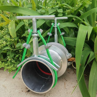 Irrigation Hose Clamp Metal Hose Clamp with Handle Easy to Install for Gardeners