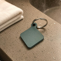 Rubbing Board Keychain Lightweight Textured Keychain Rust-Resistant
