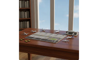 Airport Display Board Wooden Airport Diorama Board Detailed Mat for Shelf
