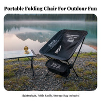 Foldable Moon Chair Foldable Folding Stool space-saving for Backpackers, Gardeners
