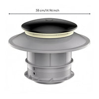 Fish Pond Bottom Drain 110 Mm Pond Bottom Drain Wide Flange