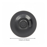 Coffee Machine Blind Disc Espresso Cleaning Insert Silicone Backflush Accessory Portafilter Opaque Disc with Handle Suitable for Home Barista Routine Cleaning