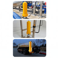 Cylindrical Fuel Filter with Steel Core Direct Fit Oil Water Separator Heavy-Duty Compact for Workshop Technicians