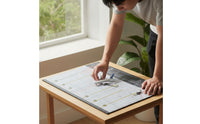 Airport Display Board Premium Model Airplane Display Base Versatile Airport Diorama Board for Hobbyists