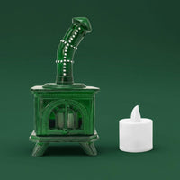 LED Fireplace Atmosphere Light Creative Design House Decoration Resin Material